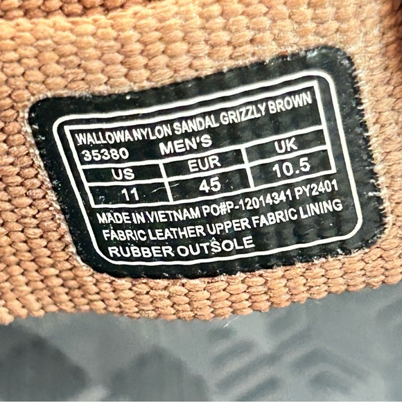 Danner Wallowa Nylon Sandal Men\'s Size 11  
Grizzly Brown Outdoor main image 6